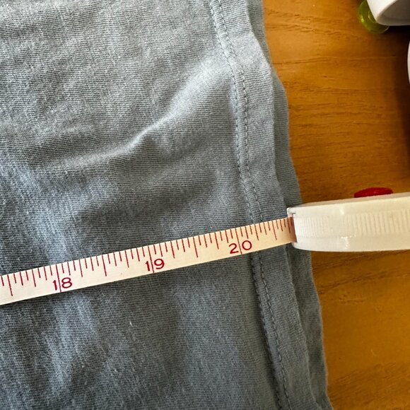 Ann Taylor Loft Outlet Powder Blue Tee Size Crew Neck Small Minimalist Normcore - Picture 7 of 8